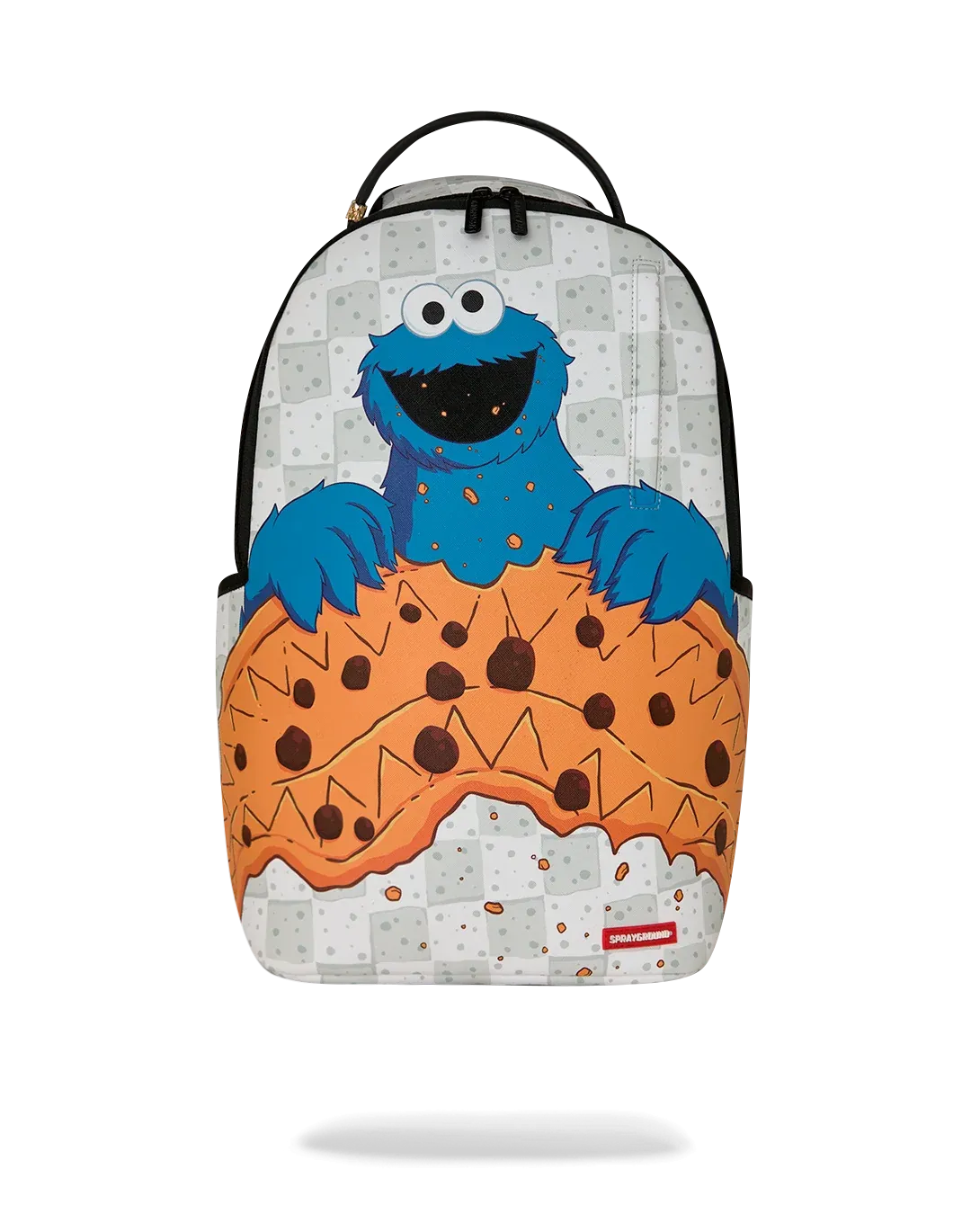 Sesame Street Cookie Monster Shark Backpack, Color: Assorted, Size: O/S