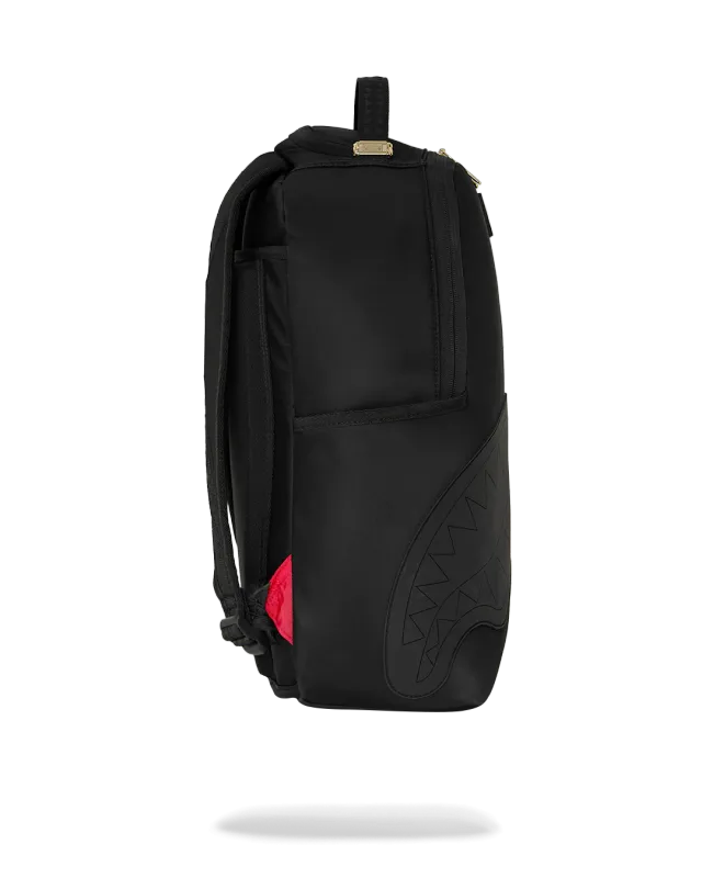 Shark Central Gold Lettering Backpack