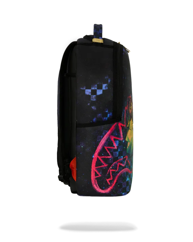 Galaxy Lipstick Shark Backpack