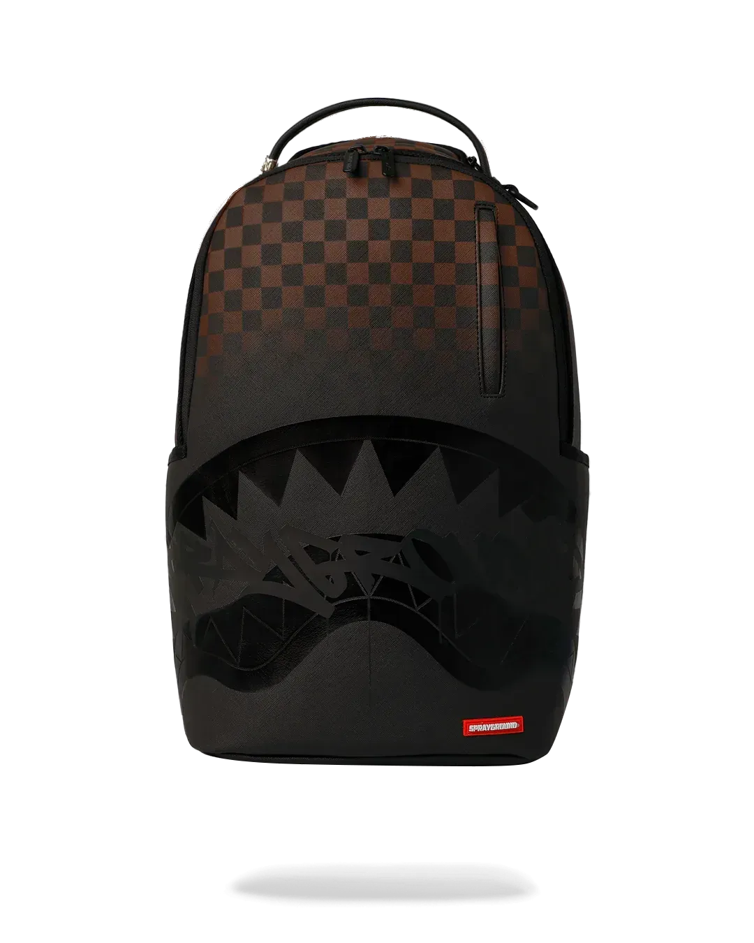 Brown Check Ghost Drip Backpack, Color: Assorted, Size: O/S