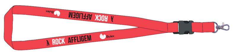 Lanyard met sleutelhanger set