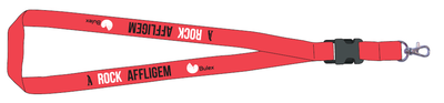 Lanyard met sleutelhanger set