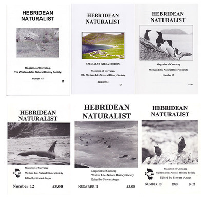 Hebridean Naturalist - choice of 3 - 20% discount