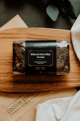Gâteau aux fruits et rhum épicé - 450 g