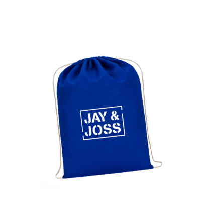 Blue Branded Rucksack