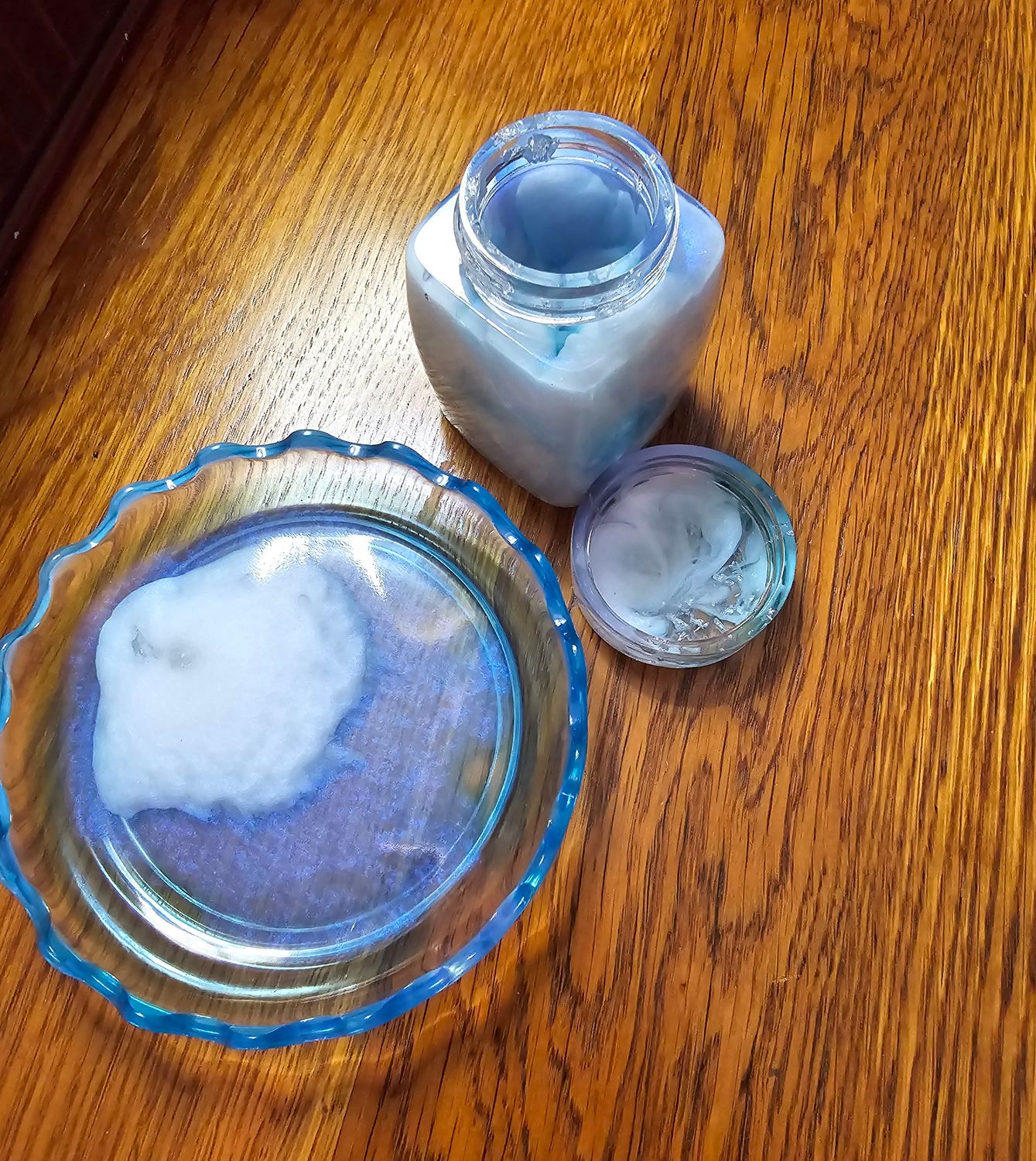 2 Piece Vanity Set - Ghost Blue