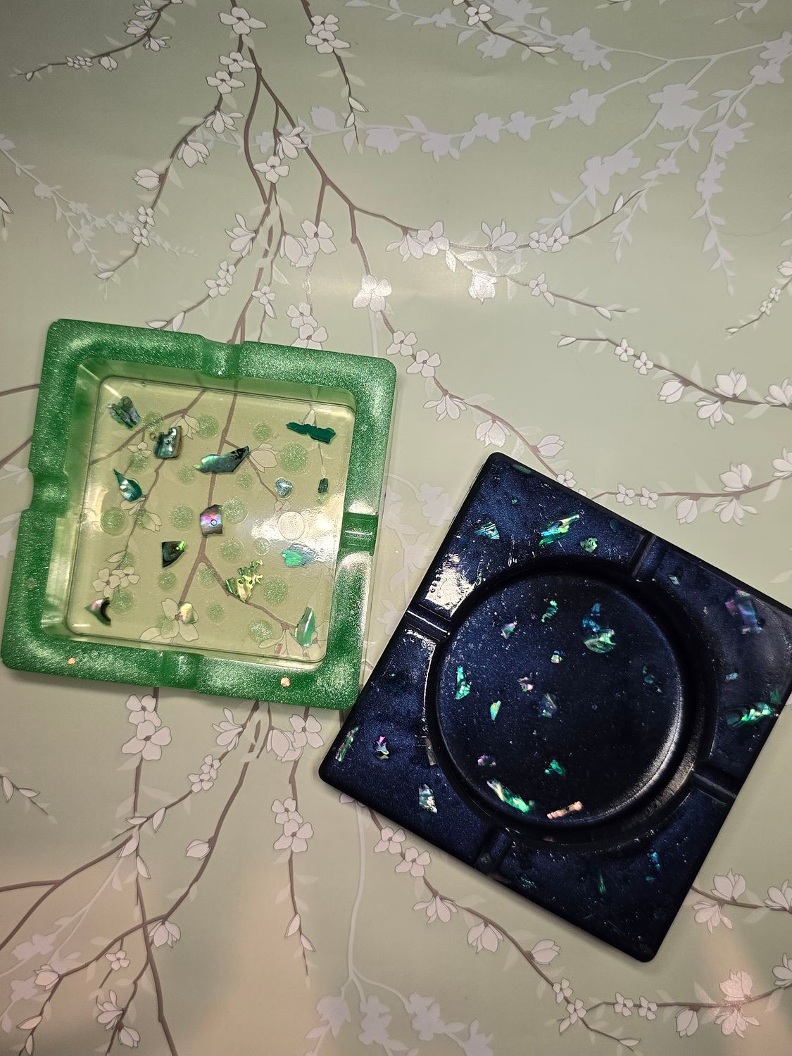 Mid Century Square Trays