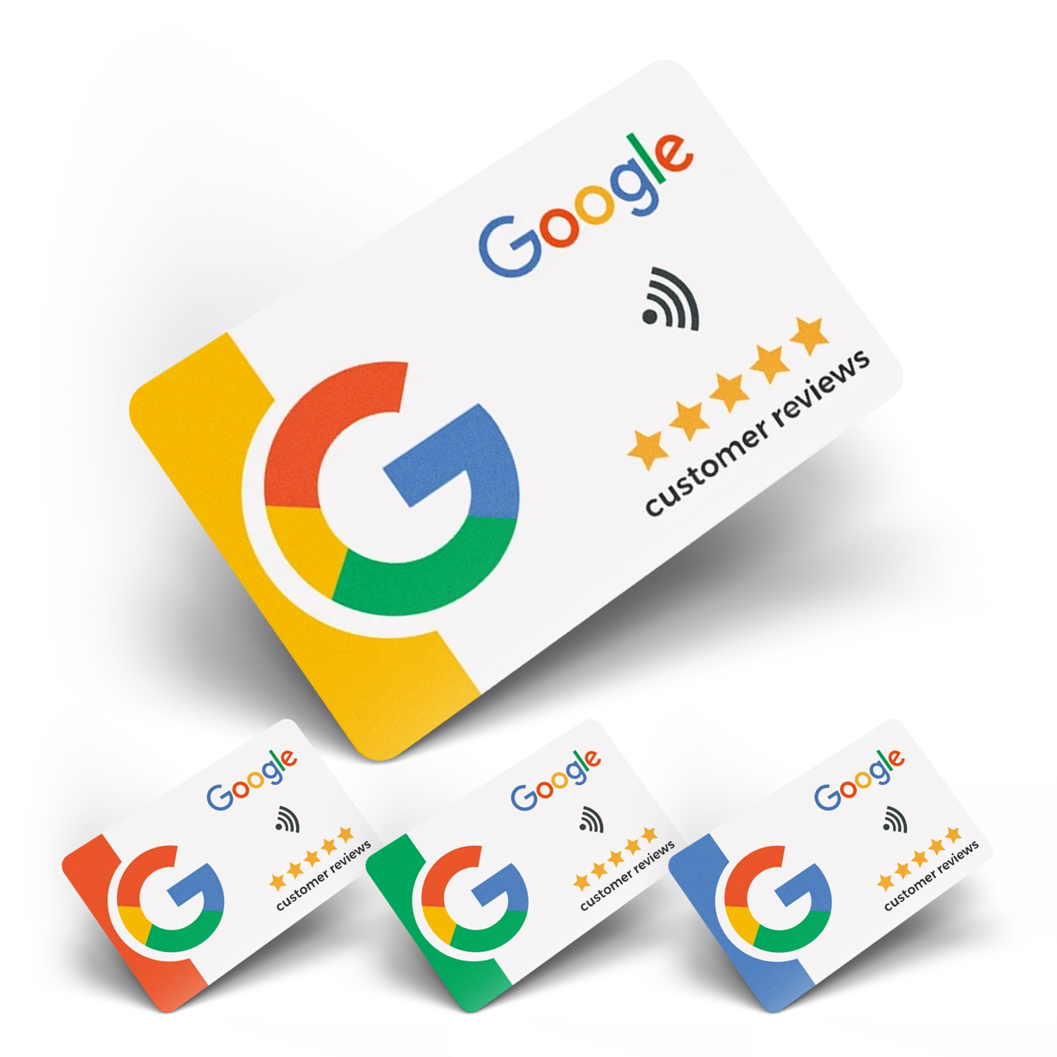 4x Google kaarten (Value Pack)