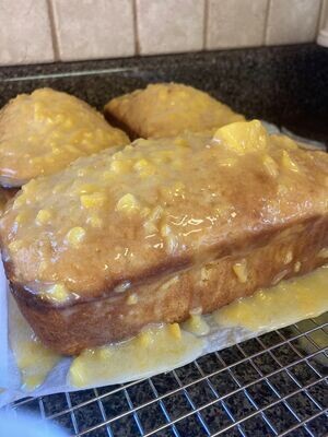 Peach Cobbler Bread