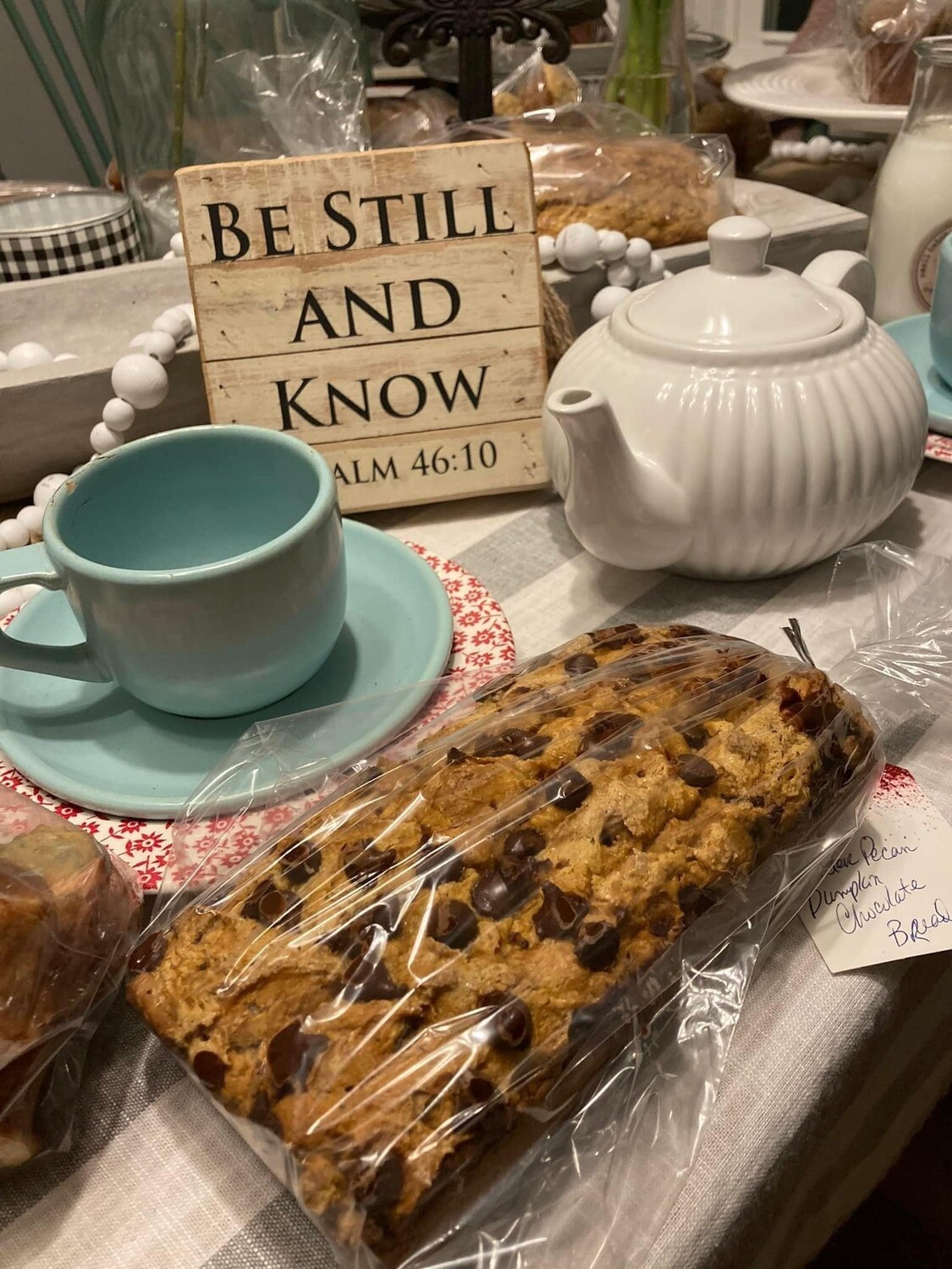 Pumpkin Butter  Pecan Bread