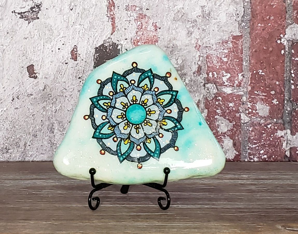 Blue mandala