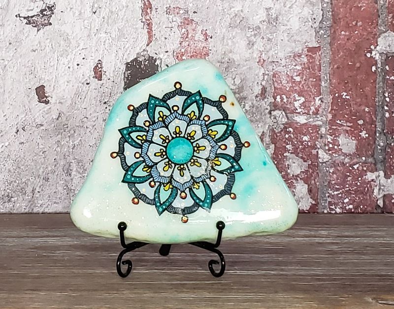 Blue mandala