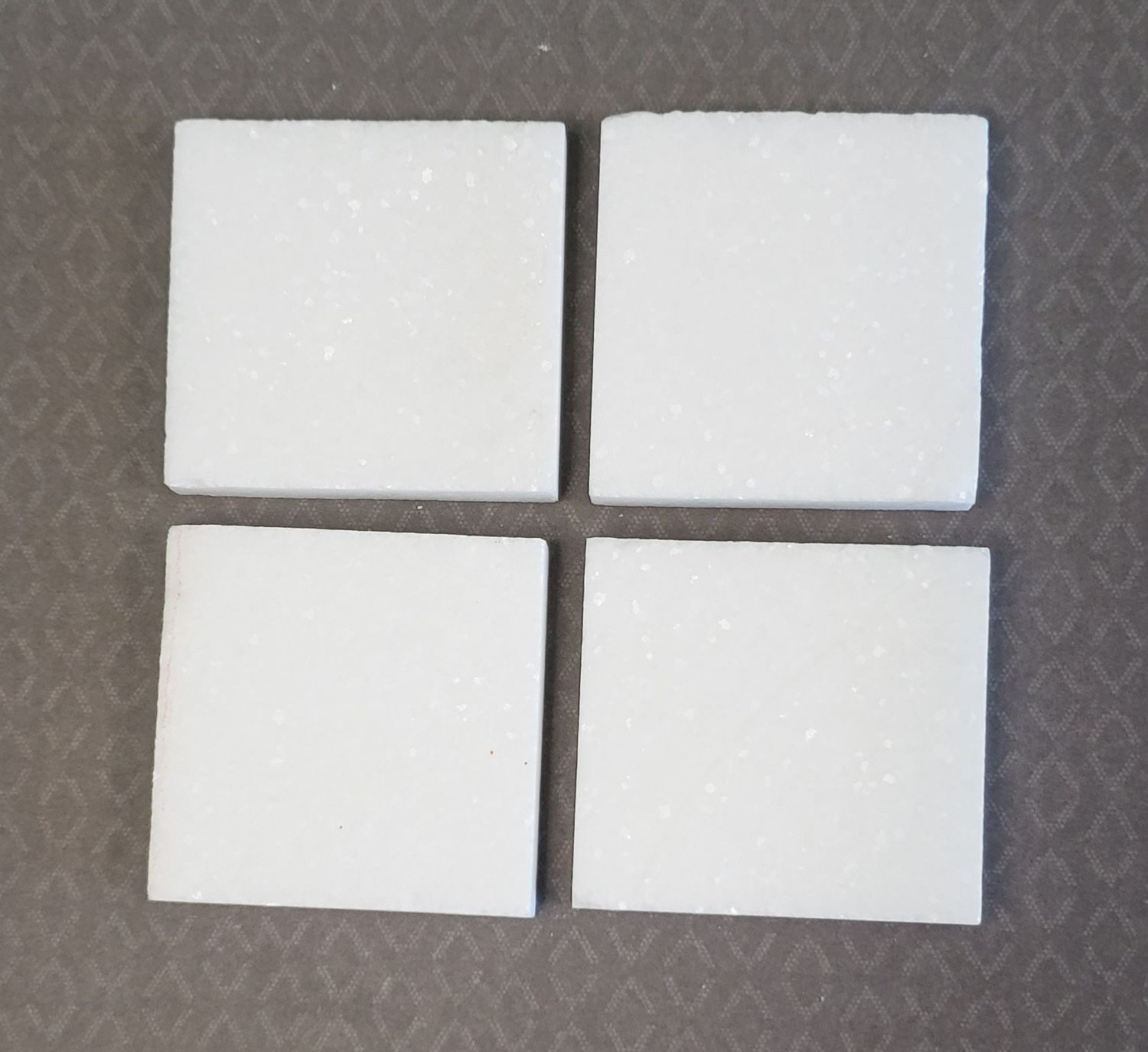 4 Santorini stone tiles