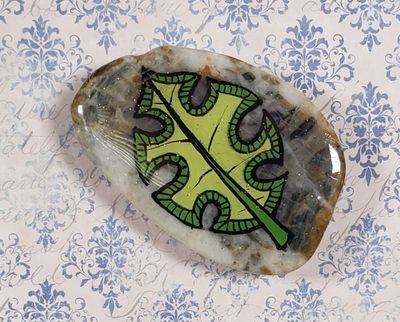 Large monstera magnet