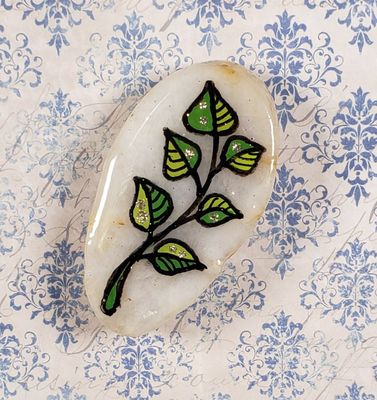 Five leaf vine magnet