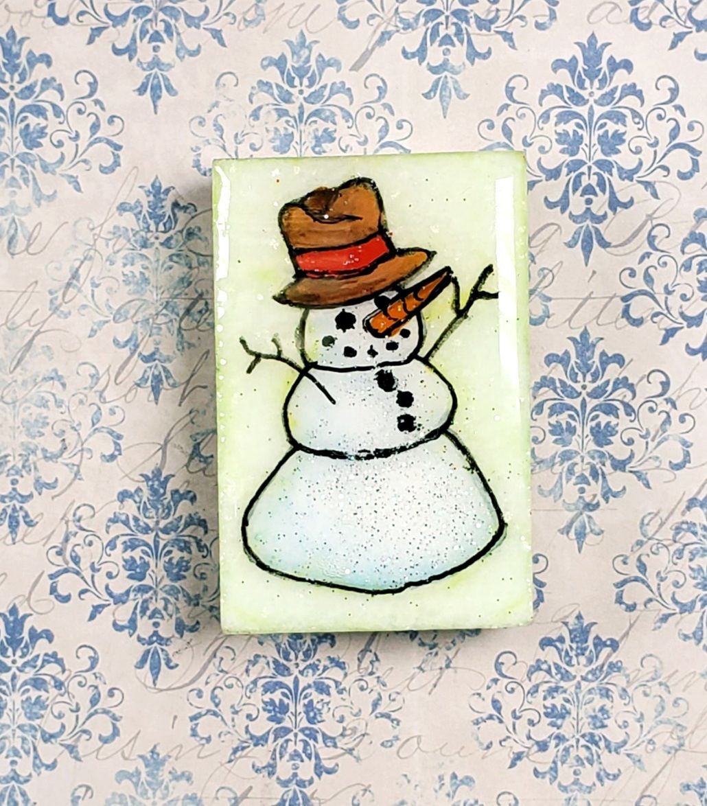 Sparkly snowman
