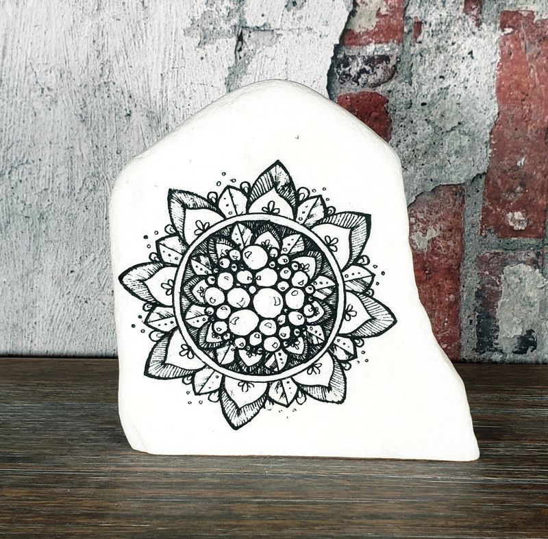 Bubble centered mandala