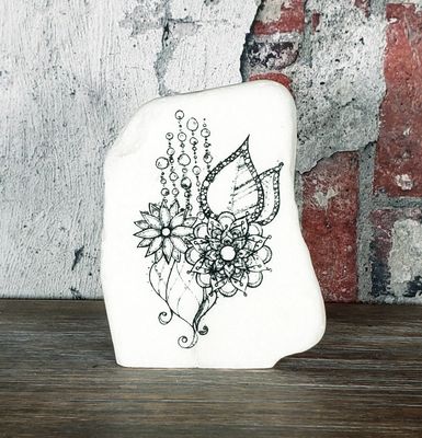 Flower cluster with bubbles