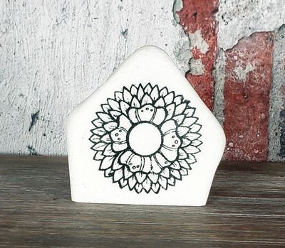 Violet centered sunflower