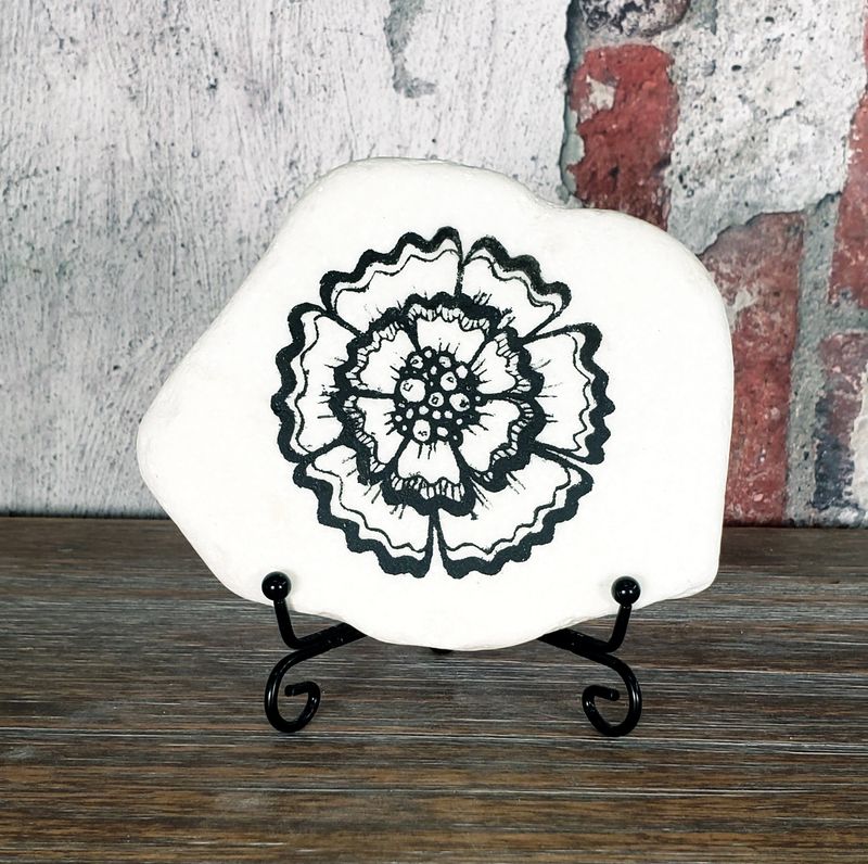 Two layer floral mandala