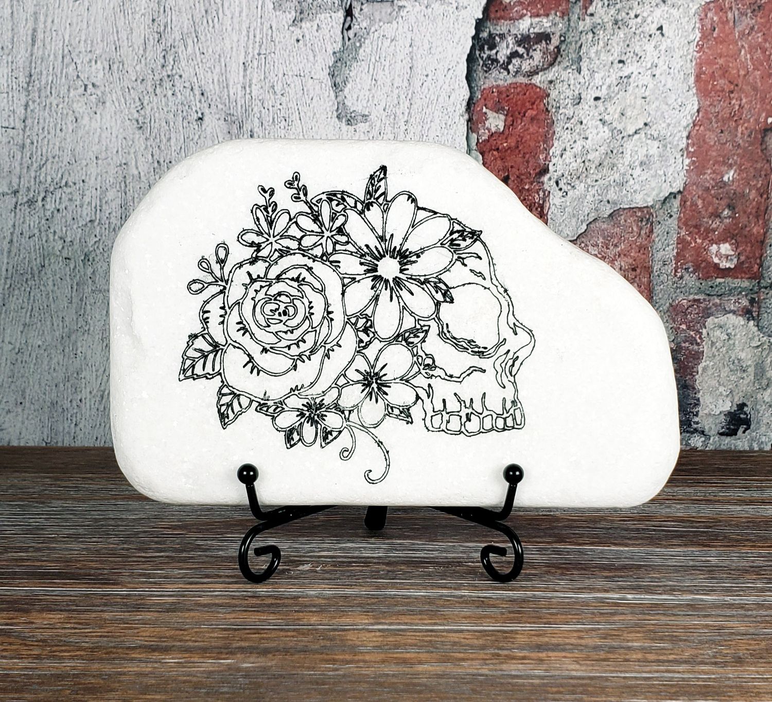 Floral skull 2