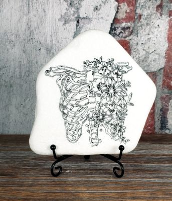 Floral ribcage