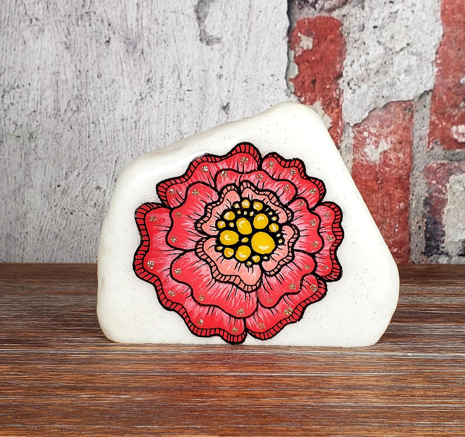 Pink mandala flower