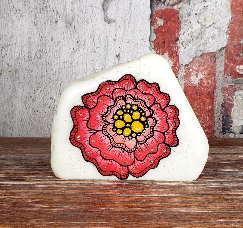 Pink mandala flower