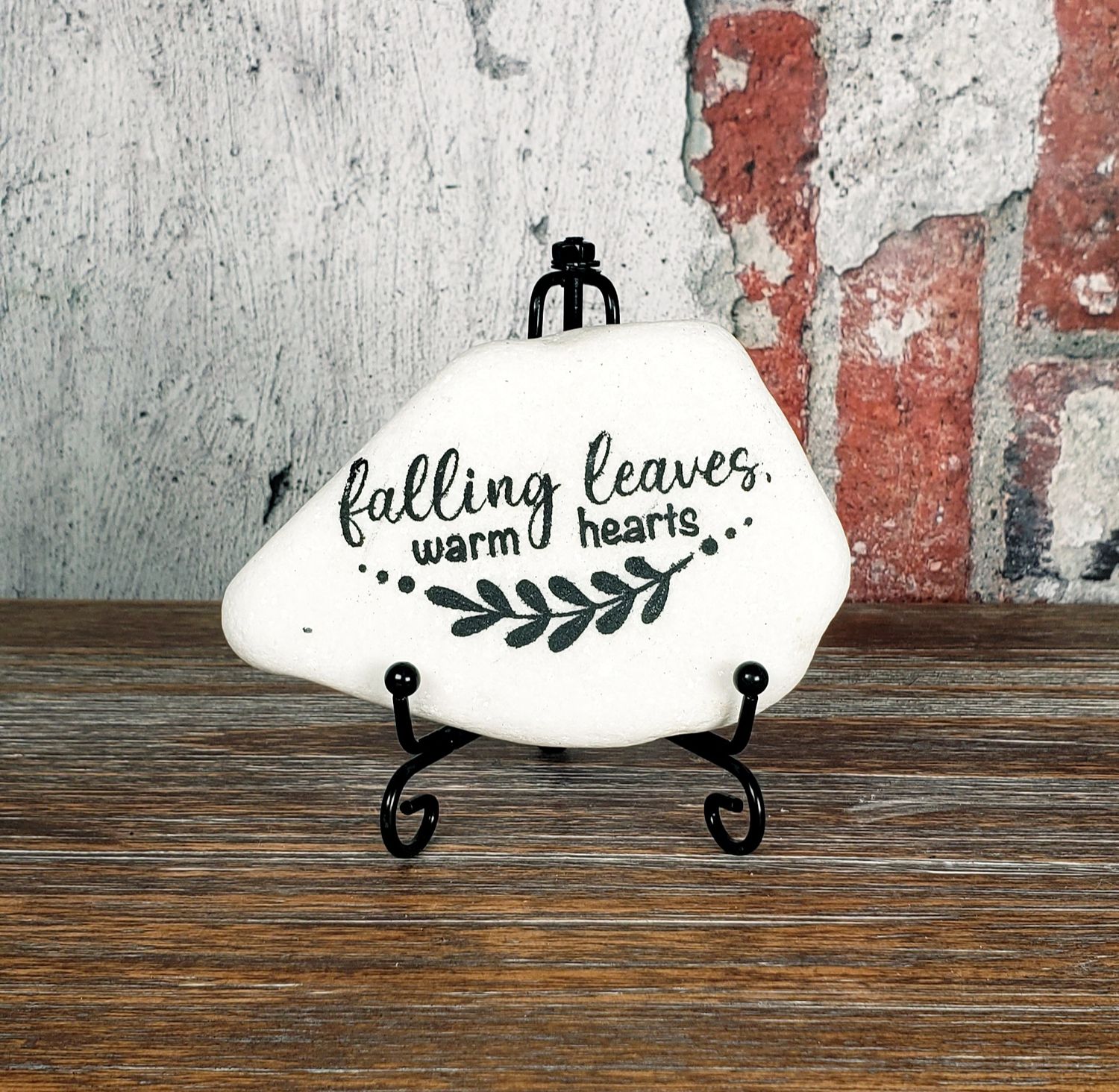 Falling leaves warm hearts