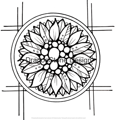 Daisy on an open frame