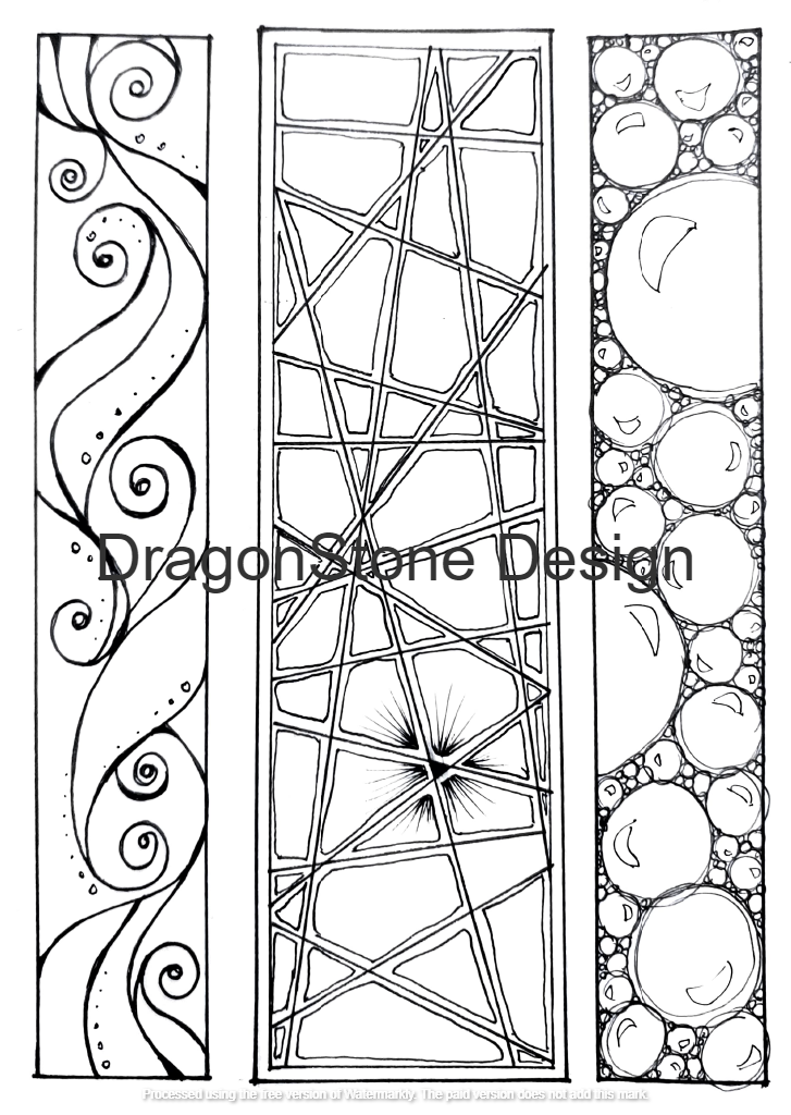 Three bookmarks