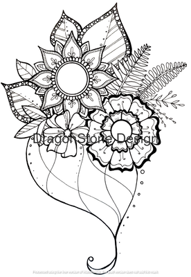 Florals, mandalas, clusters, and tails