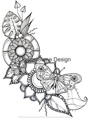 Two little butterflies