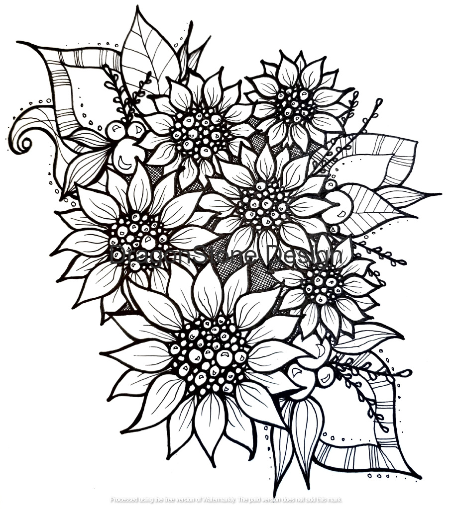 Six daisy cluster