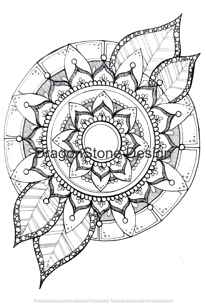 Leafed mandala