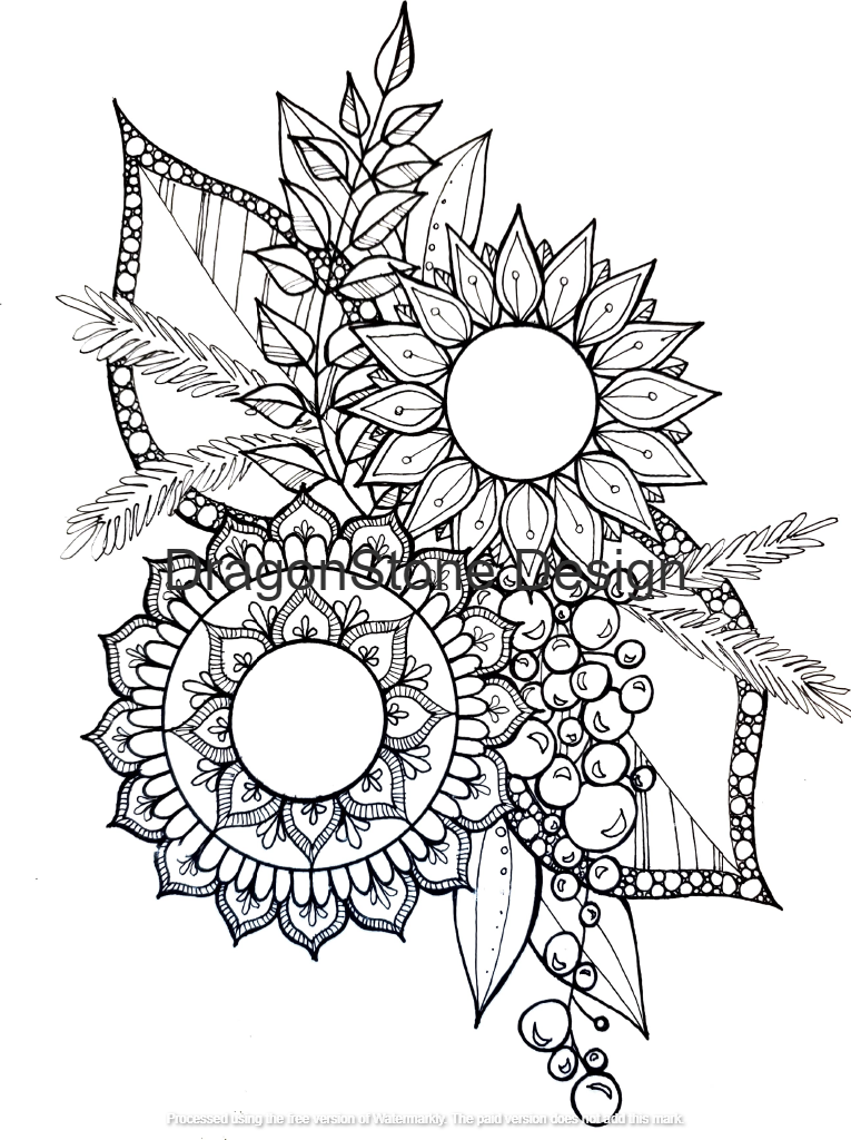 Twin mandalas