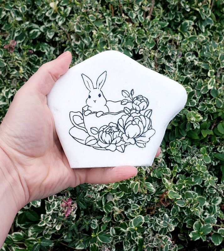 Bunny in a Cup – Design #2