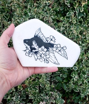 Floral Koi Drift