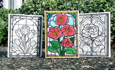 Stone &amp; Stained Glass Painting Class, 18 July, 2025