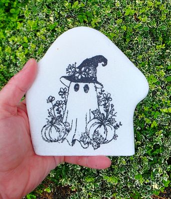 Witchy Pumpkin Patch Ghostie