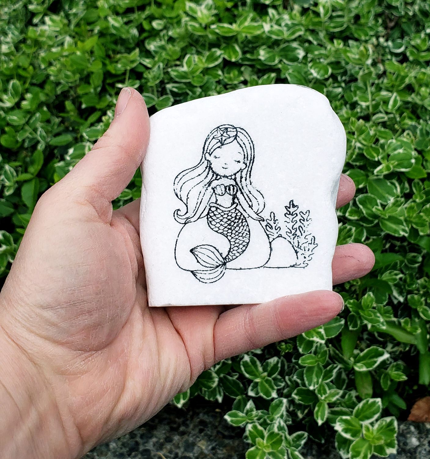 Sunlit Shore Mermaid