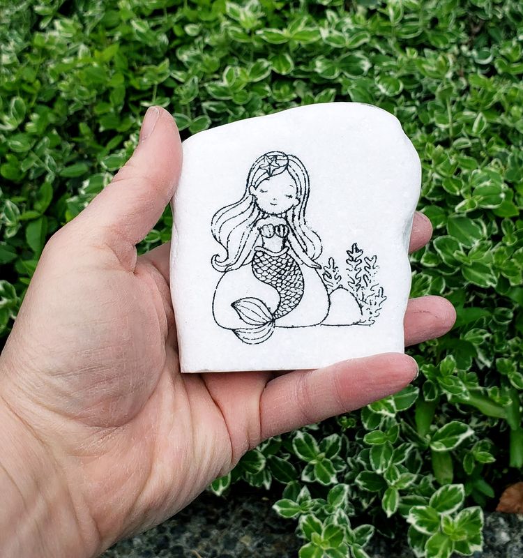 Sunlit Shore Mermaid