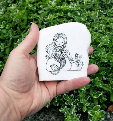 Sunlit Shore Mermaid