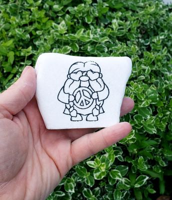 Peaceful Petals Gnome