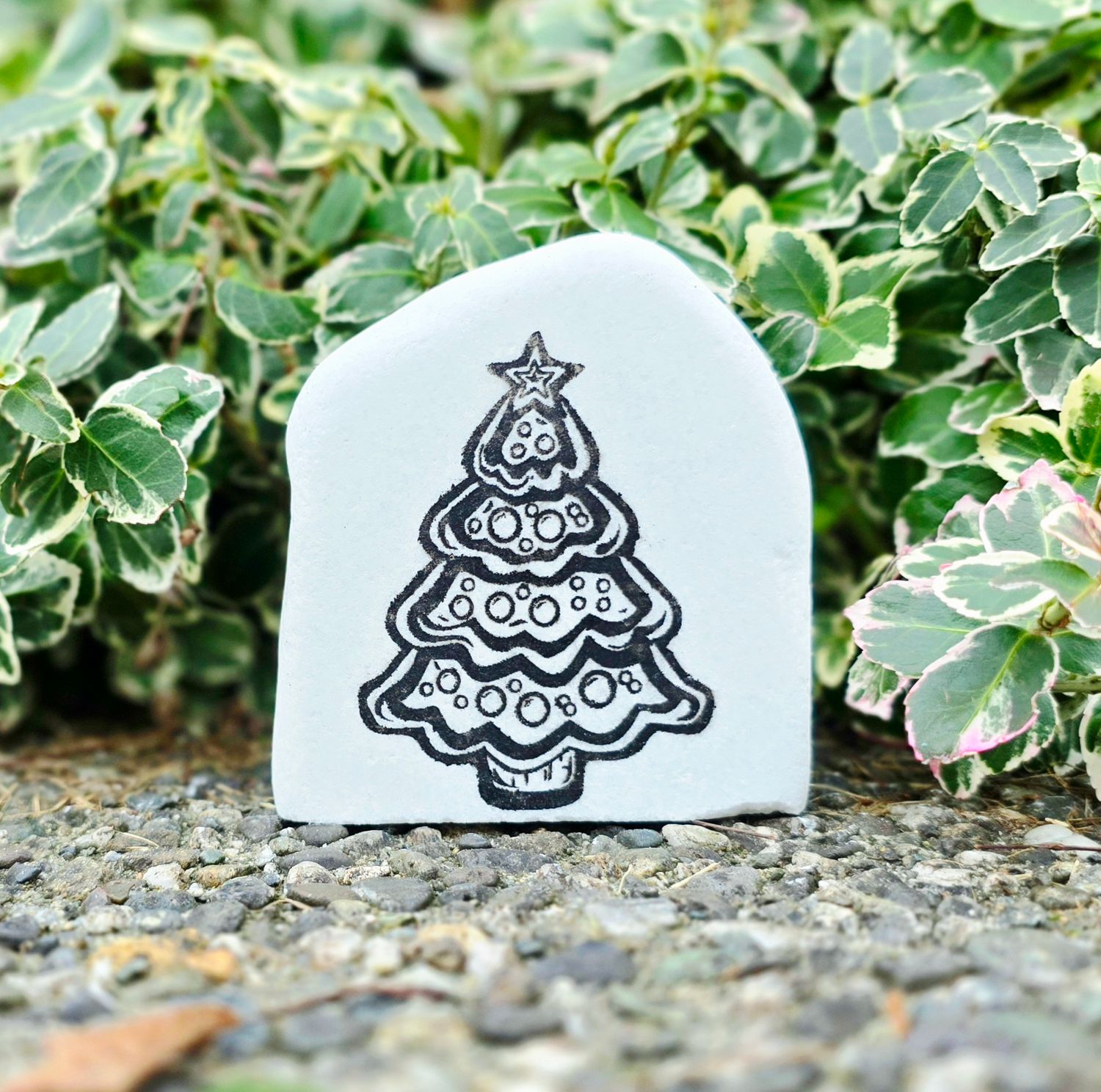 Frosted Gingerbread Tree