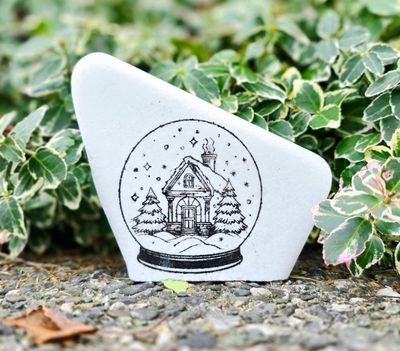 Winter Village Snowglobe