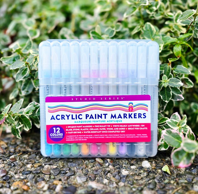 ​Peter Pauper Press Acrylic Paint Pens — Set of 12