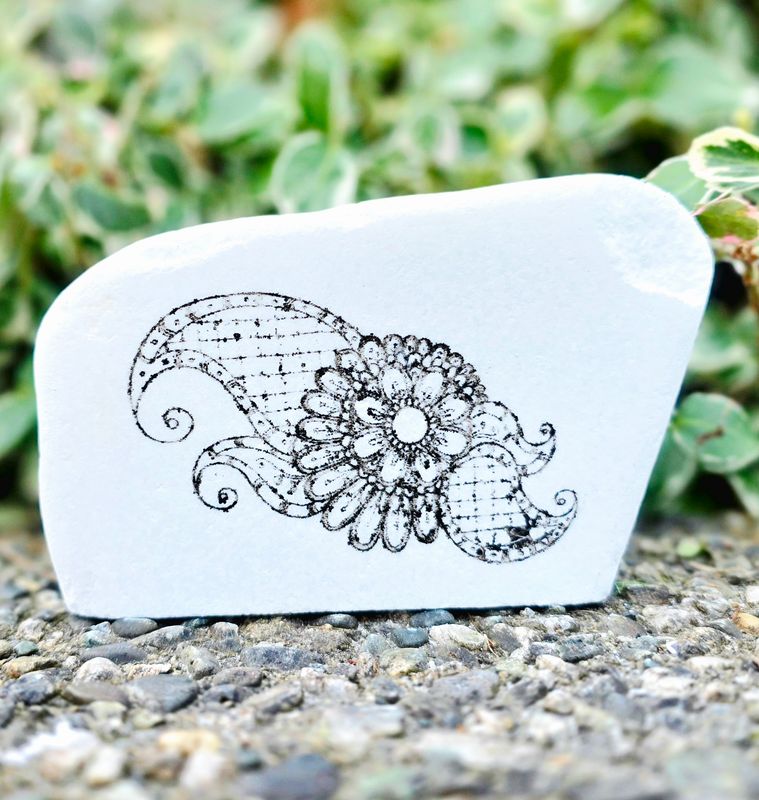 Checkered Leaf Mandala