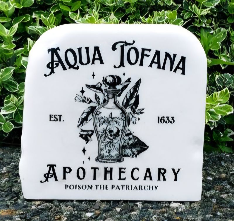 Aqua Tofana Apothecary Stone