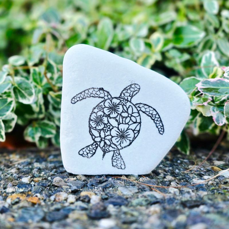 Moonlit Mandala Turtle